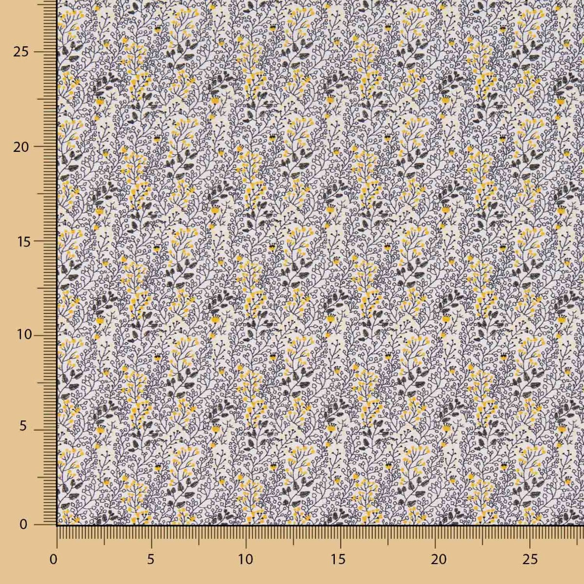 Algodão Ervas Amarelo - Ribes y Casals