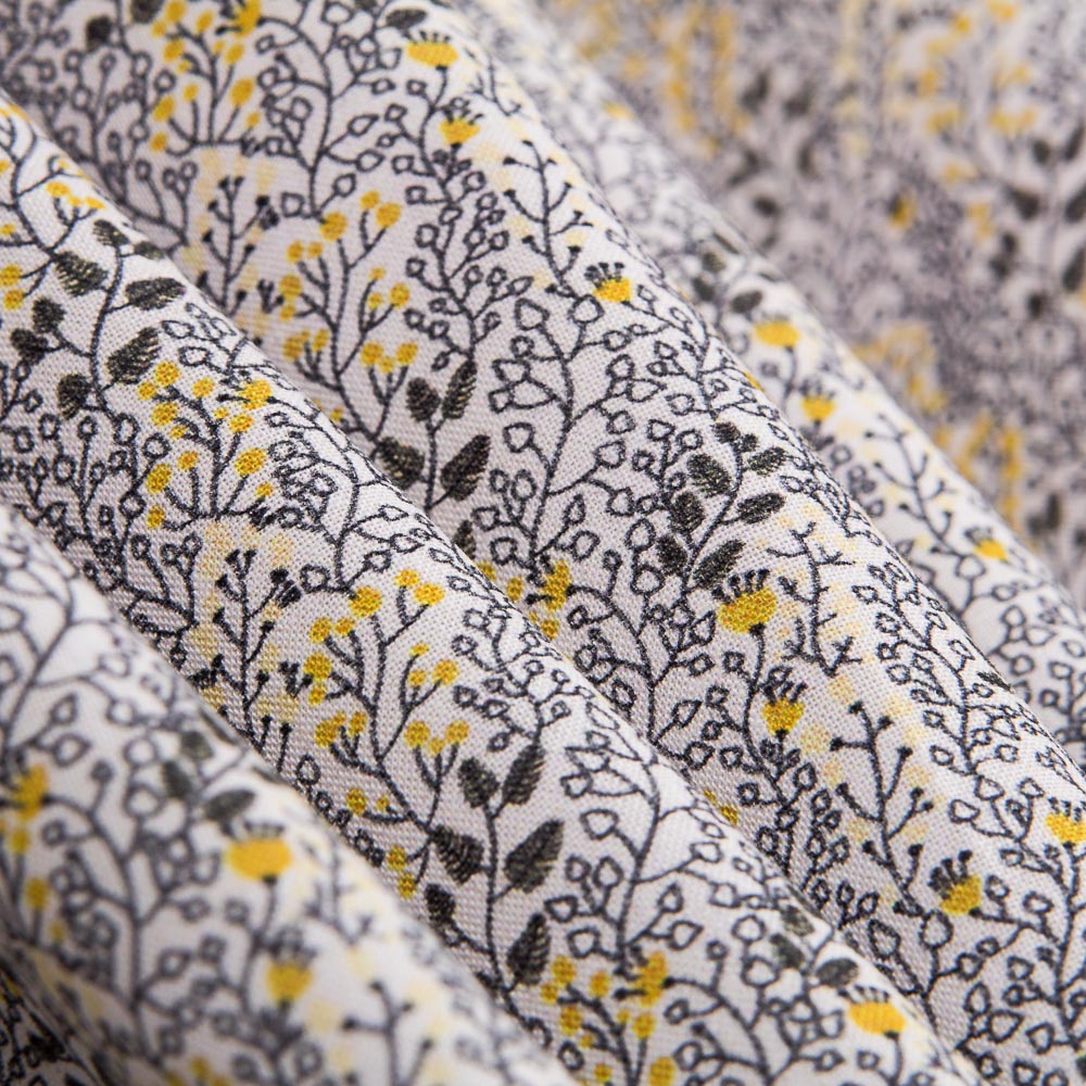 Algodão Ervas Amarelo - Ribes y Casals