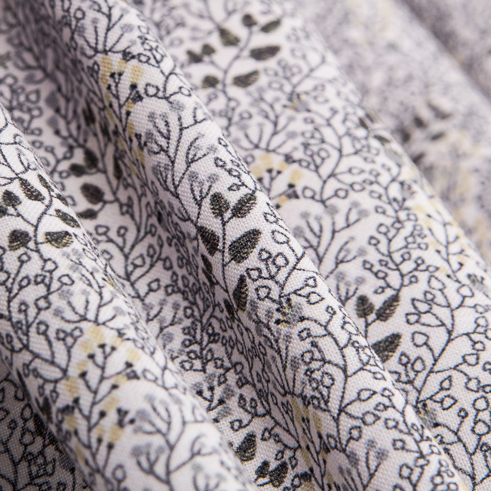 Algodão Ervas Cinza - Ribes y Casals