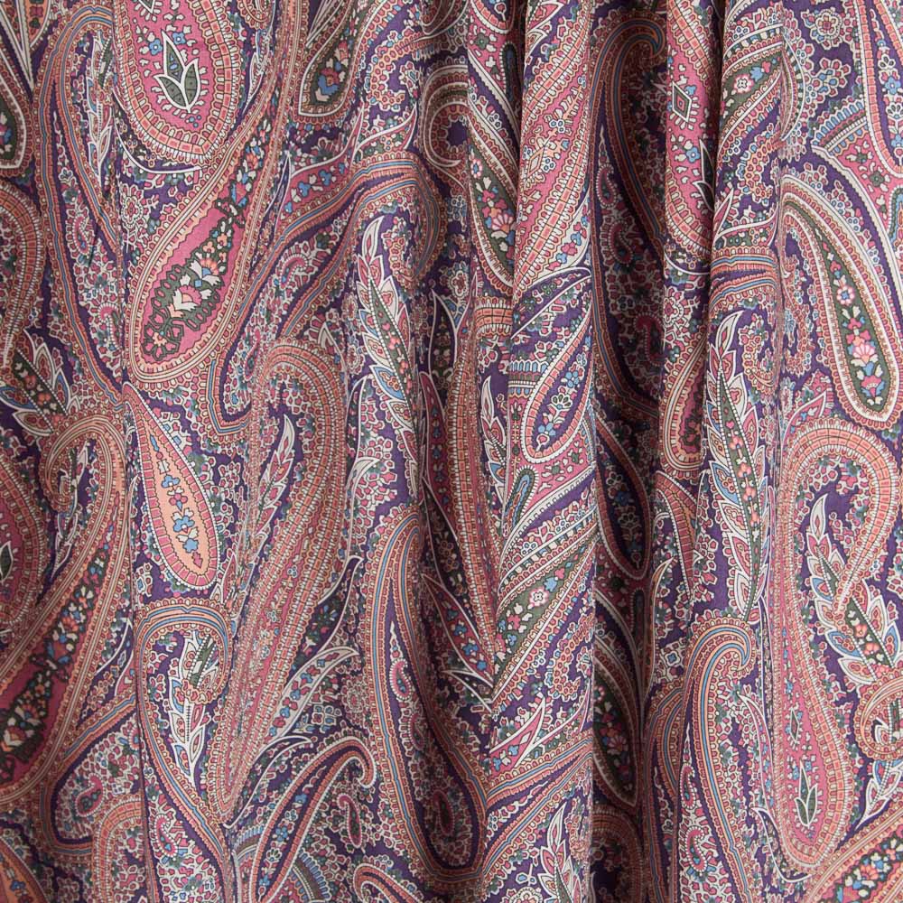 Algodão Liberty London Caxemira Marinho - Ribes y Casals