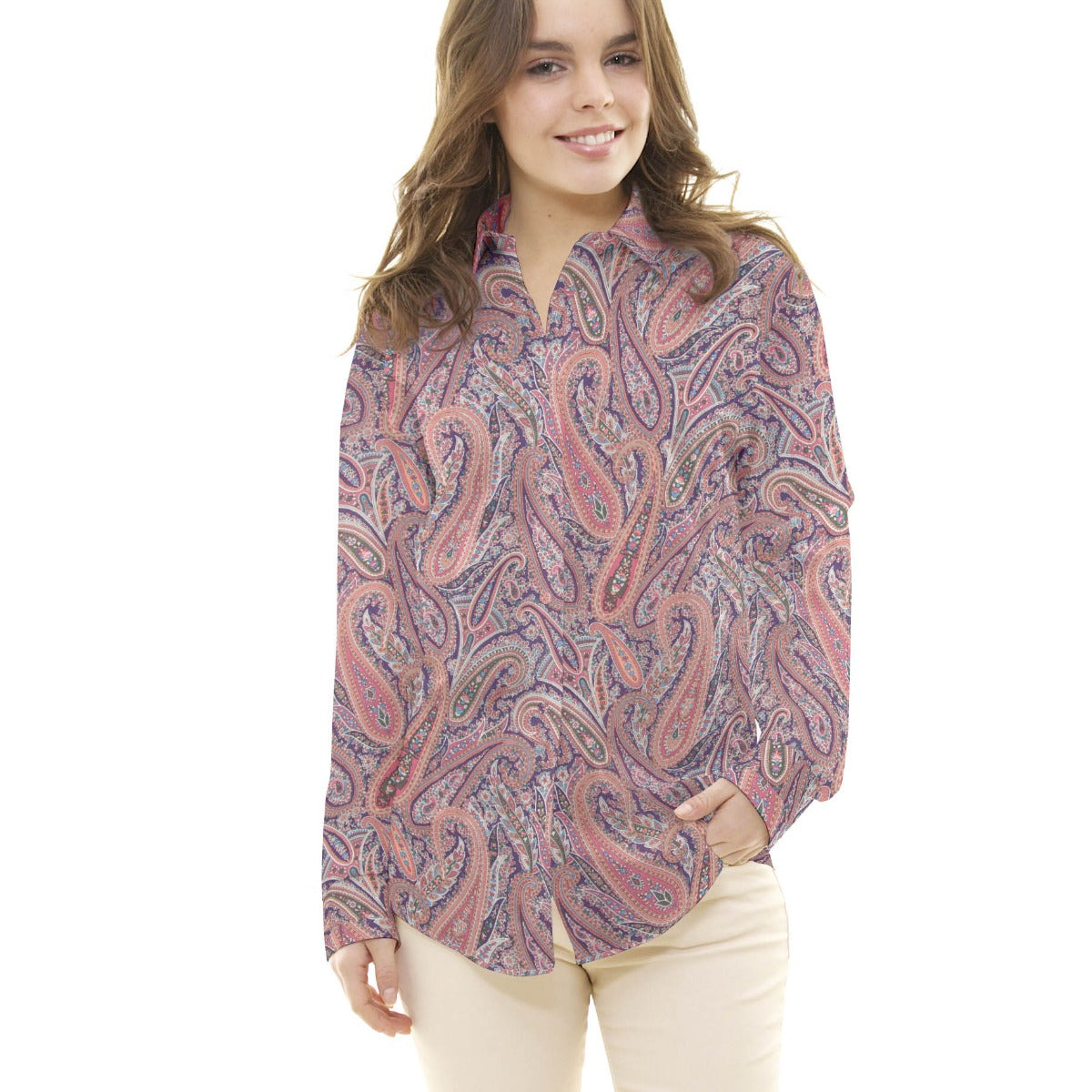 Algodão Liberty London Caxemira Marinho - Ribes y Casals