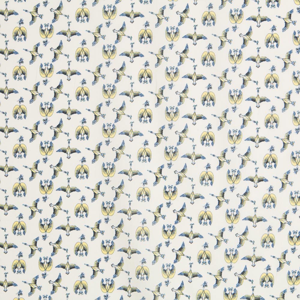 Algodão Liberty London Garça Amarelo - Ribes y Casals