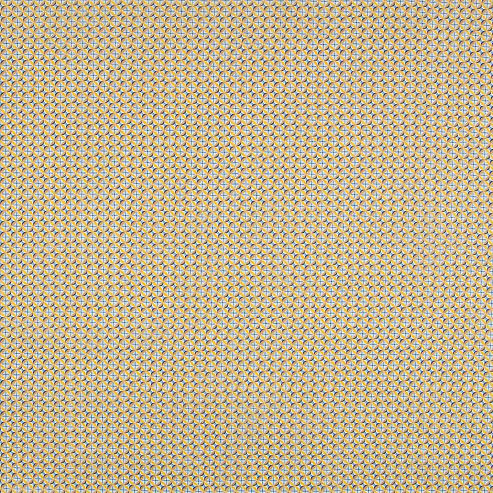 Algodão Liberty London Geométrico Ocre - Ribes y Casals