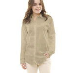 Algodão Liberty London Geométrico Ocre - Ribes y Casals