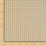 Algodão Liberty London Geométrico Ocre - Ribes y Casals