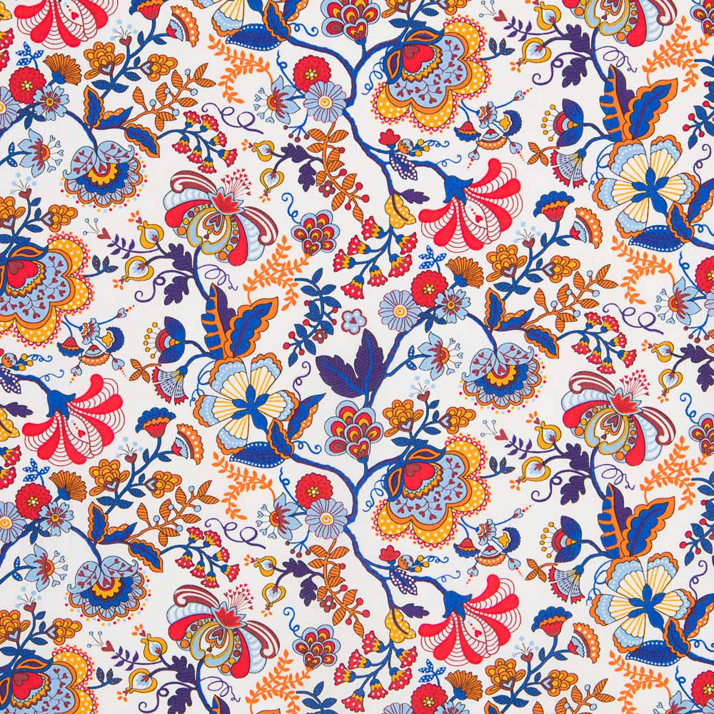 Algodão Liberty London Prado Amarelo - Ribes y Casals