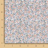 Algodão Liberty London Romântico Cinza - Ribes y Casals