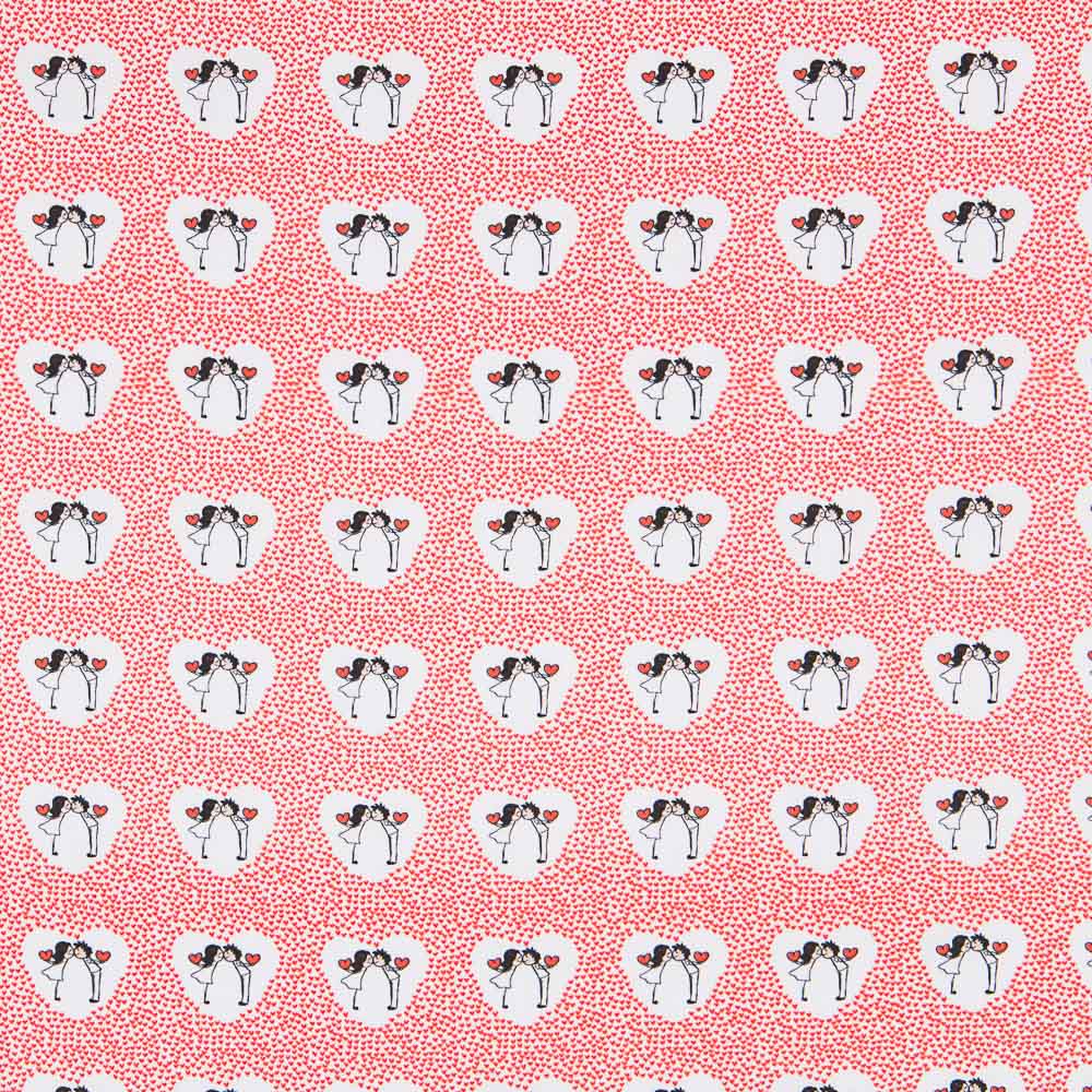 Algodão Lovers Coração - Ribes y Casals