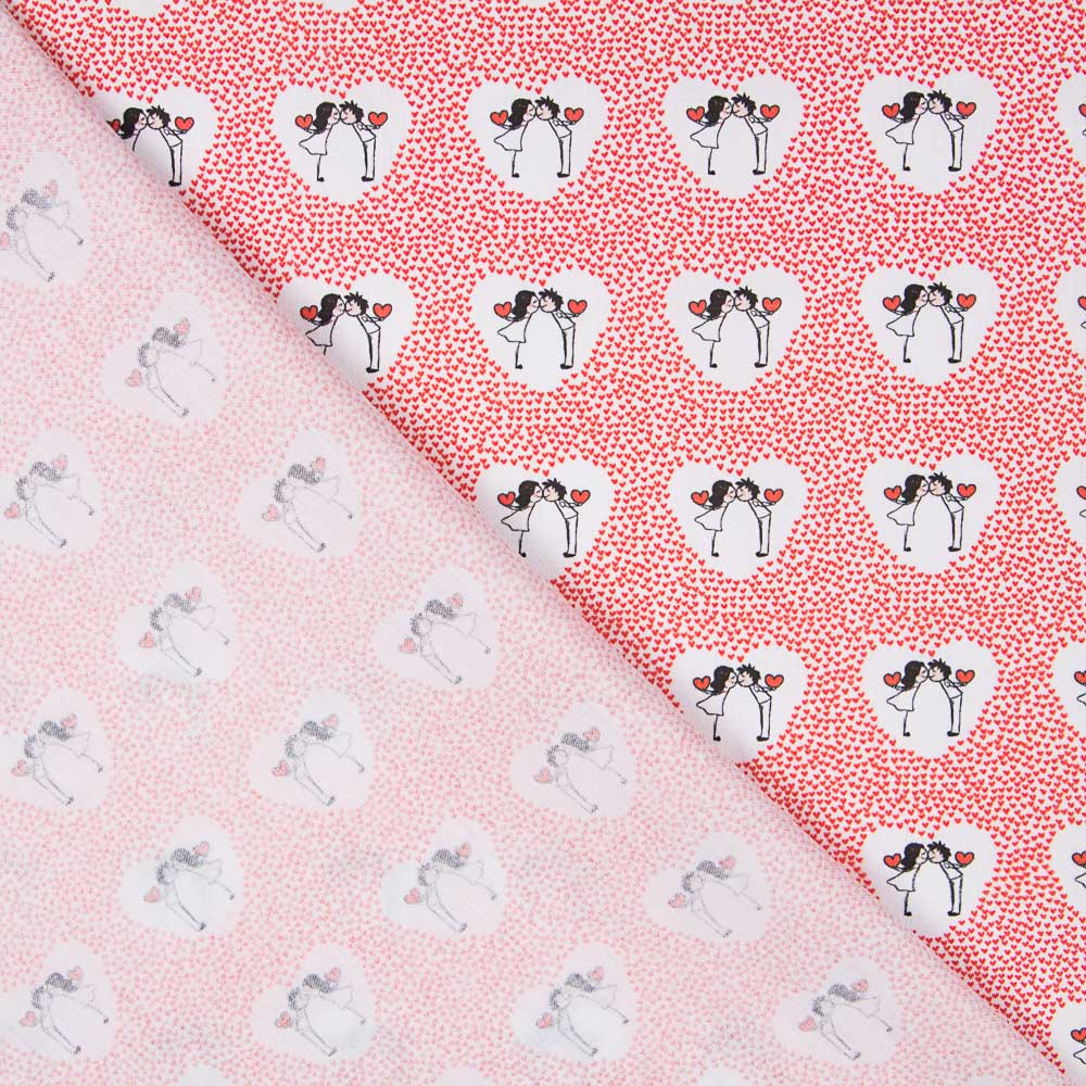 Algodão Lovers Coração - Ribes y Casals