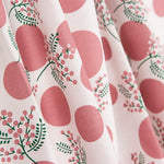 Popeline Algodão Flores Japão Rosa - Ribes y Casals