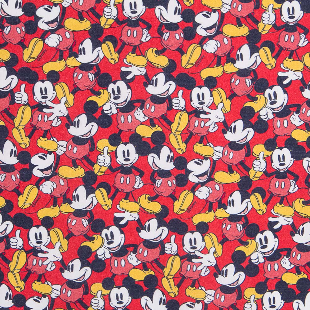 Algodão Mickey Rojo - Ribes y Casals