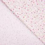 Popeline Algodão Orgânico Íris Rosa - Ribes y Casals