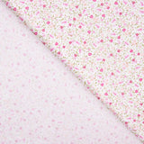 Popeline Algodão Orgânico Íris Rosa - Ribes y Casals