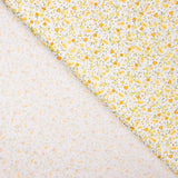 Popeline Algodão Orgânico Íris Amarelo - Ribes y Casals