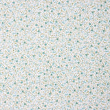 Popeline Algodão Orgânico Íris Verde Claro - Ribes y Casals