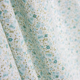 Popeline Algodão Orgânico Íris Verde Claro - Ribes y Casals