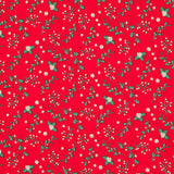 Algodão Visco Dourado Vermelho - Ribes y Casals