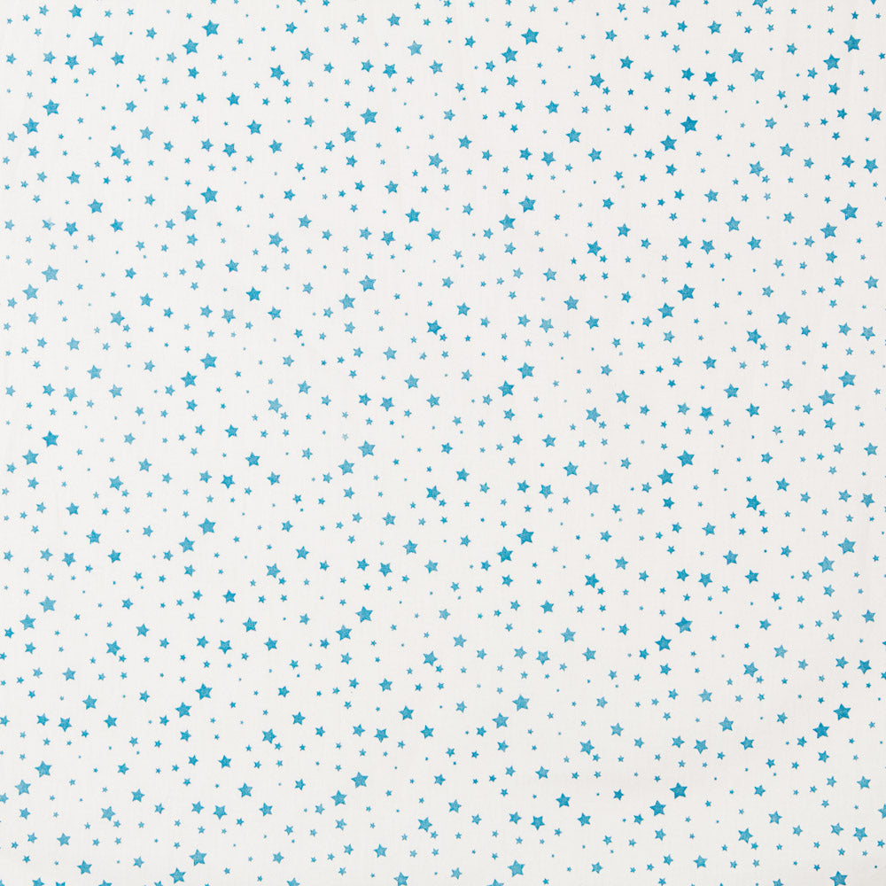 Algodão Multi Estrelas Azul - Ribes y Casals