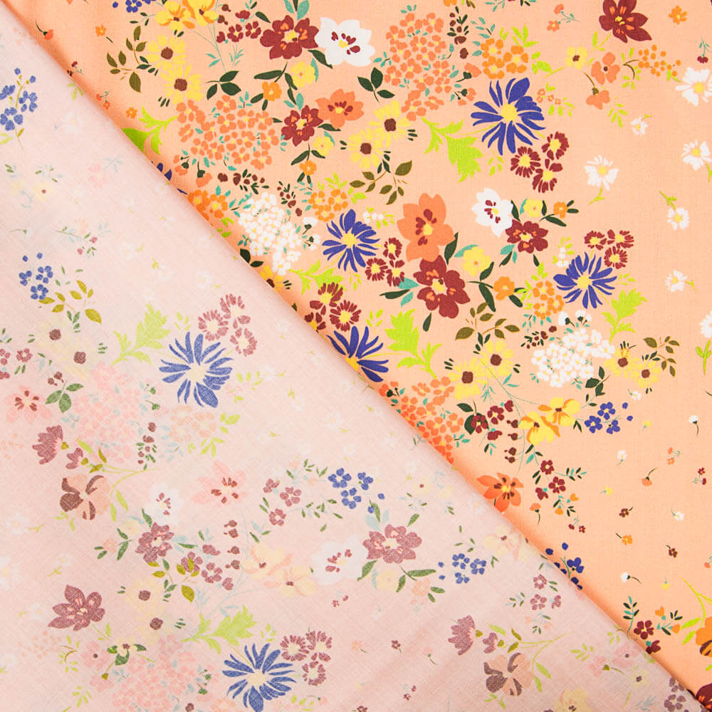 Algodão Multi Jardim Salmão - Ribes y Casals