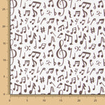 Algodão Notas Musicais - Ribes y Casals