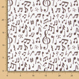 Algodão Notas Musicais - Ribes y Casals