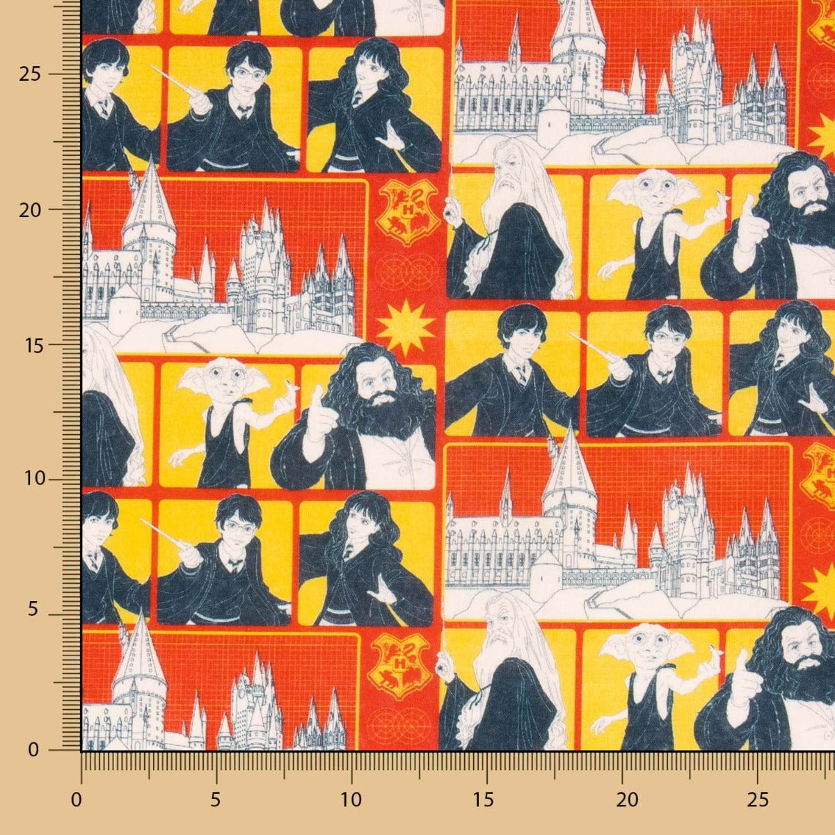 Algodão Harry Potter Friends - Ribes y Casals