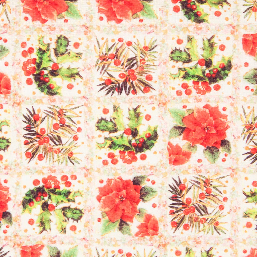 Algodón Navidad Crudo - Ribes y Casals