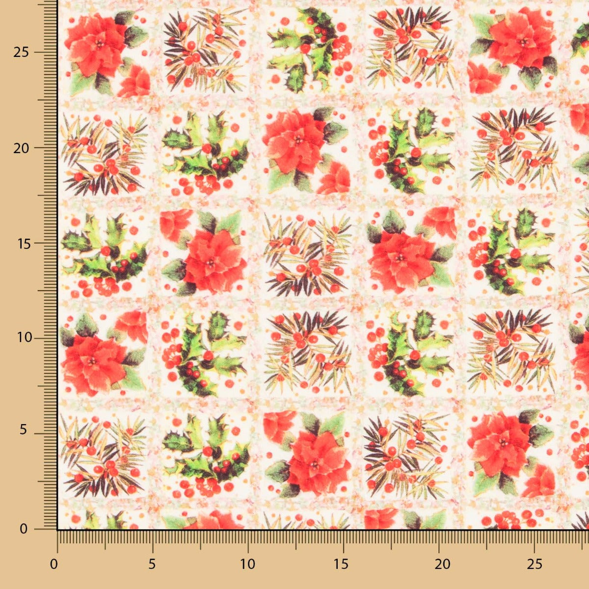 Algodón Navidad Crudo - Ribes y Casals