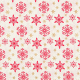 Algodão Natal Dourado Estrelas Cru - Ribes y Casals