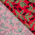 Algodão Natal Azevinho Vermelho - Ribes y Casals