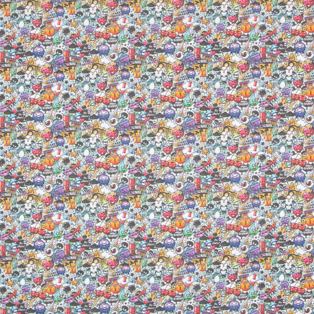 Retal Algodón No Paint Multicolor 70x145cm - Ribes y Casals