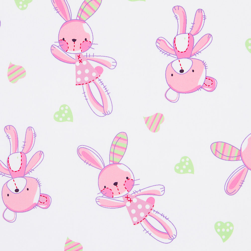 Algodão Urso Peluche Rosa - Ribes y Casals