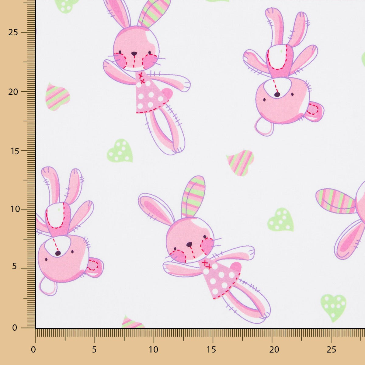 Algodão Urso Peluche Rosa - Ribes y Casals