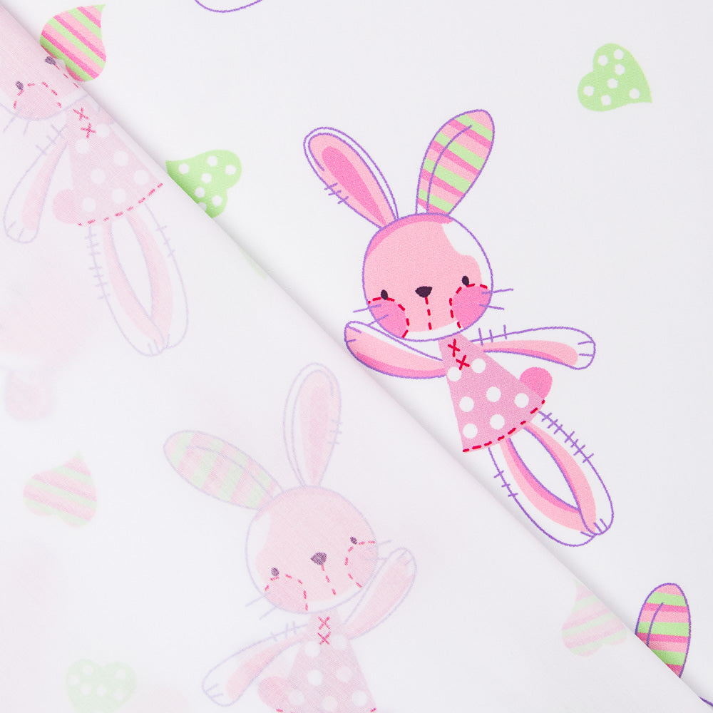 Algodão Urso Peluche Rosa - Ribes y Casals