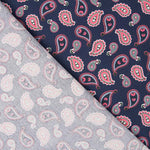 Algodão Paisley Azul - Ribes y Casals
