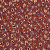 Algodão Paisley Castanho - Ribes y Casals