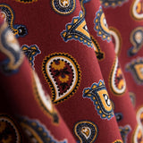 Algodão Paisley Castanho - Ribes y Casals