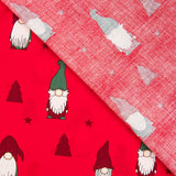 Algodão Pai Natal Gnomo Vermelho - Ribes y Casals