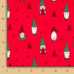 Algodão Pai Natal Gnomo Vermelho - Ribes y Casals