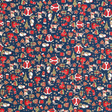 Casaco de Natal Azul Algodão - Ribes y Casals