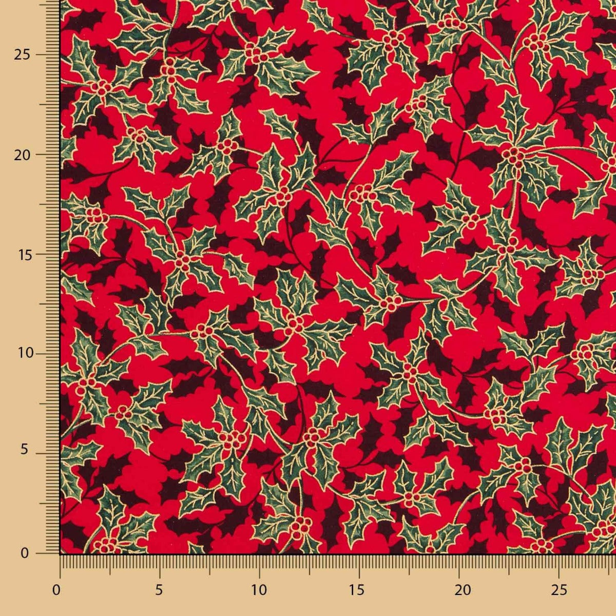 Algodão vermelho das grinaldas de Natal - Ribes y Casals