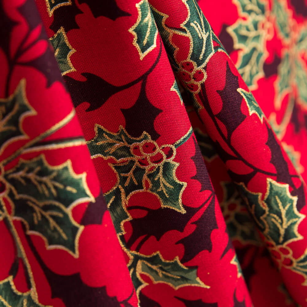 Algodão vermelho das grinaldas de Natal - Ribes y Casals