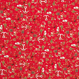 Casaco de Algodão Vermelho Natal - Ribes y Casals