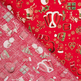 Casaco de Algodão Vermelho Natal - Ribes y Casals