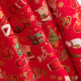 Casaco de Algodão Vermelho Natal - Ribes y Casals