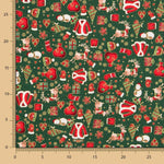 Algodão de Natal com casaco verde - Ribes y Casals