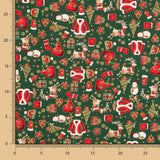 Algodão de Natal com casaco verde - Ribes y Casals