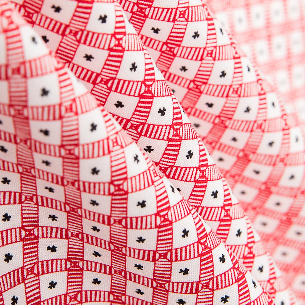 Algodão Patchwork Treliças - Ribes y Casals