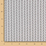 Algodão Patchwork Tri Leaf Preto - Ribes y Casals