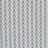 Algodão Patchwork Tri Leaf Preto - Ribes y Casals